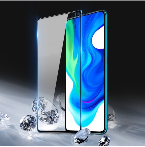 Dux Ducis 9D Tough Screen Protector i härdat glas täckt med ram för Xiaomi Redmi K30 Pro / Poco F2 Pro - Svart (väskvänlig)
