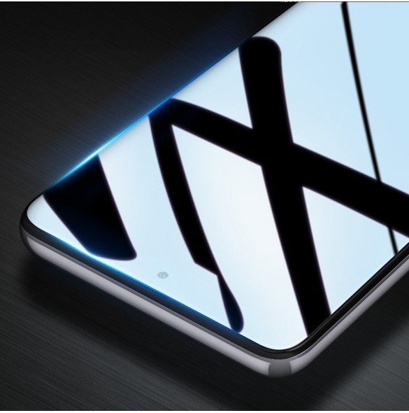 Dux Ducis 9D Tough Screen Protector i härdat glas täckt med ram för Samsung Galaxy A71 - Svart (väskvänlig)