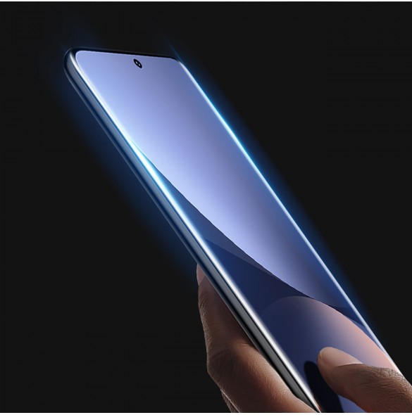 Dux Ducis 10D härdat glas helskärm 9H helskärmshärdat glas med ram Xiaomi 12 Pro - Svart (väskvänlig)