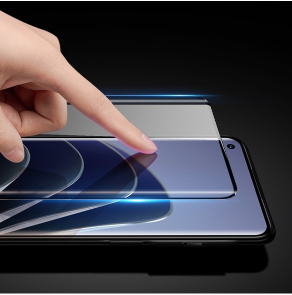 Dux Ducis 10D härdat glas helskärm 9H härdat glas med ram OnePlus 10 Pro - Svart (väskvänlig)