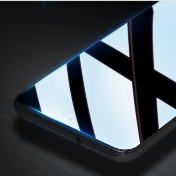 Dux Ducis 10D härdat glas 9H helskärmshärdat glas med ram Motorola Moto E20 - Svart (väskvänlig)