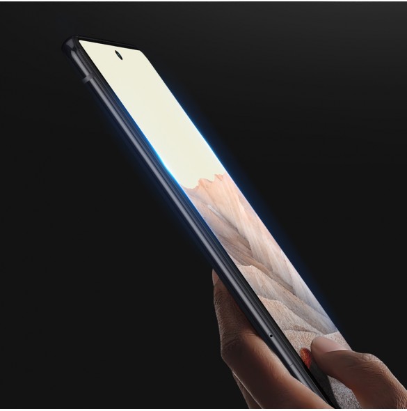 Dux Ducis 10D Tempered Glass 9H helskärmshärdat glas med ram Google Pixel 6 - Svart (fodralvänlig)