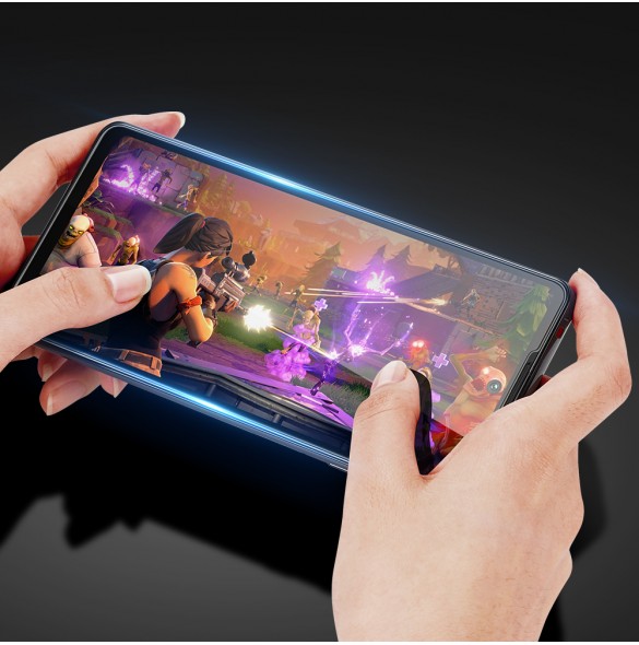 Dux Ducis 10D Tough Screen Protector i härdat glas täckt med ram för Nokia XR20 - Svart (väskvänlig)