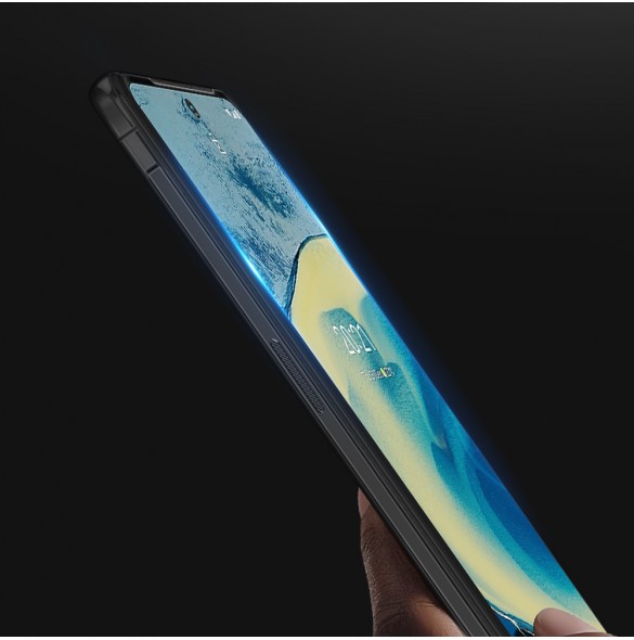 Dux Ducis 10D Tough Screen Protector i härdat glas täckt med ram för Nokia XR20 - Svart (väskvänlig)