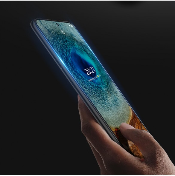 Dux Ducis 10D Tough Screen Protector i härdat glas täckt med ram för Nokia X20 / X10 - Svart (väskvänlig)