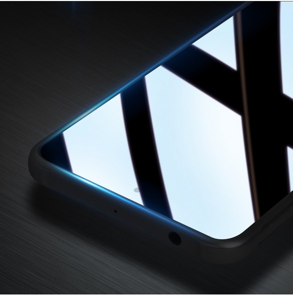 Dux Ducis 10D Tough Screen Protector i härdat glas täckt med ram för Samsung Galaxy XCover 5 - Svart (välvänlig)