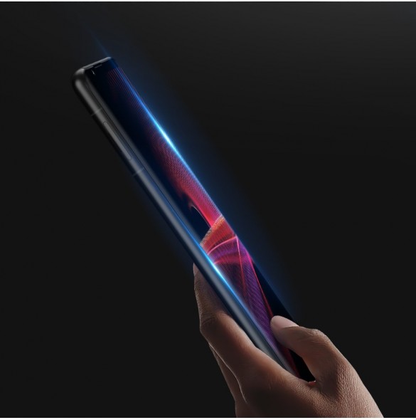 Dux Ducis 10D Tough Screen Protector i härdat glas helt täckt med ram för Sony Xperia 1 III - Svart (väskvänlig)