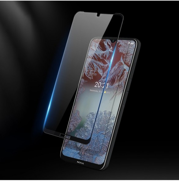 Dux Ducis 10D Tough Screen Protector i härdat glas täckt med ram för Nokia G20 / G10 - Svart (väskvänlig)
