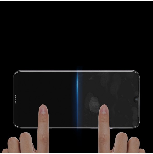 Dux Ducis 10D Tough Screen Protector i härdat glas täckt med ram för Nokia G20 / G10 - Svart (väskvänlig)