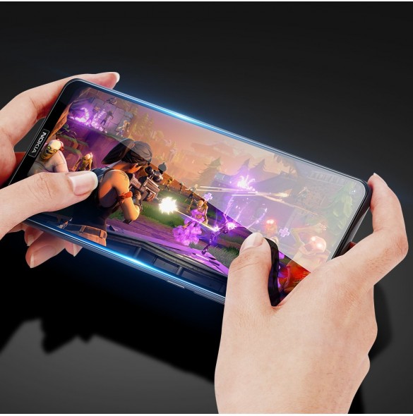 Dux Ducis 10D Tough Screen Protector i härdat glas helt täckt med ram för Nokia 3.4 - Svart (väskvänlig)