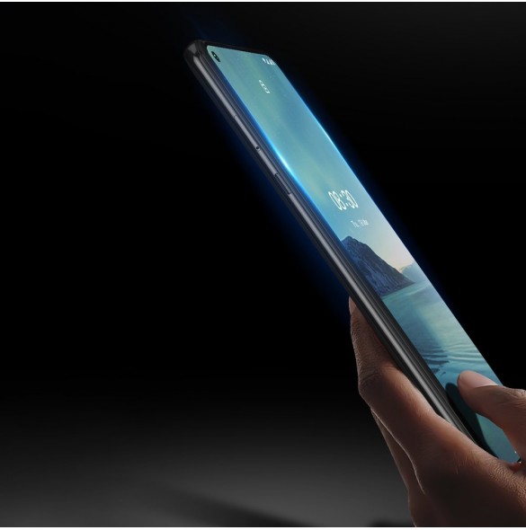 Dux Ducis 10D Tough Screen Protector i härdat glas helt täckt med ram för Nokia 3.4 - Svart (väskvänlig)