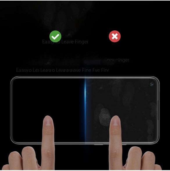 Dux Ducis 10D Tough Screen Protector i härdat glas täckt med ram för Realme 8 Pro / Realme 8 - Svart (väskvänlig)