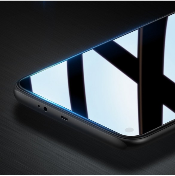 Dux Ducis 10D Tough Screen Protector i härdat glas täckt med ram för Samsung Galaxy S21 Plus - Svart (väskvänlig)