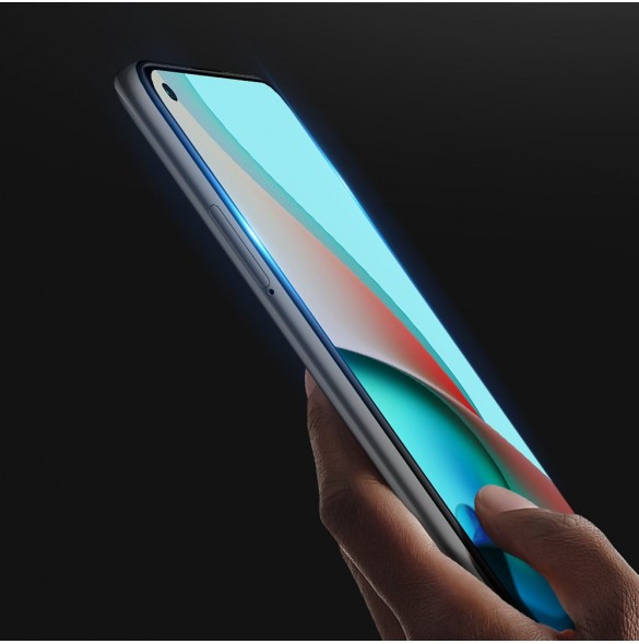 Dux Ducis 10D Tough Screen Protector i härdat glas täckt med ram för Samsung Galaxy S21 Plus - Svart (väskvänlig)