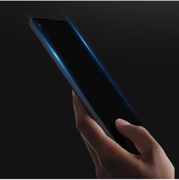 Dux Ducis 10D Tough Screen Protector i härdat glas täckt med ram för Google Pixel 4A - Svart (vänlig med fodral)