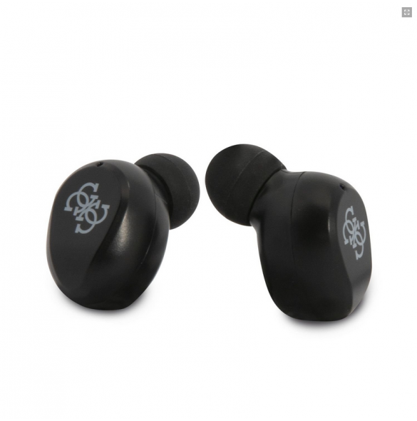 Guess True Wireless Classic Logo BT5.0 5H stereoheadset GUTWST31EK - Svart
