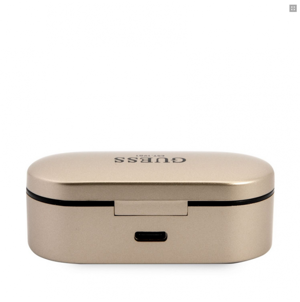 Guess True Wireless Classic Logo BT5.0 5H stereoheadset GUTWST31ED - Guld