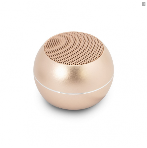 Guess Mini Bluetooth Speaker 3W 4H - Guld GUWSALGED