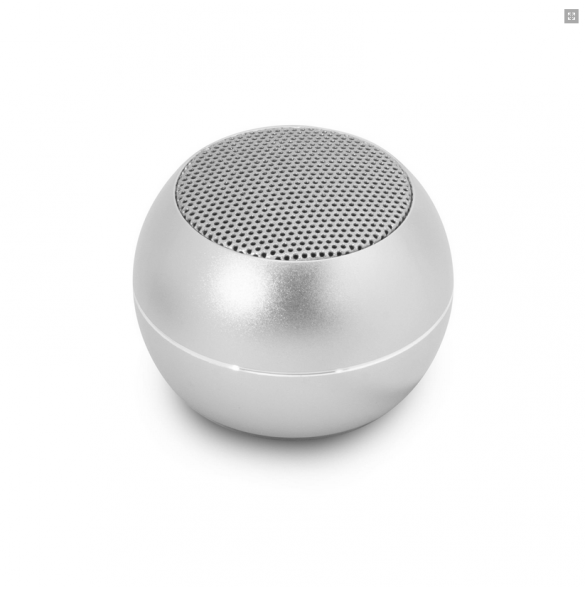 Guess Mini Bluetooth Speaker 3W 4H - Silver GUWSALGEG