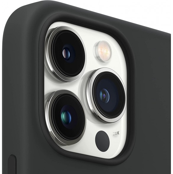 Apple MM2K3ZM/A Silikon Skal till iPhone 13 Pro - Midnight