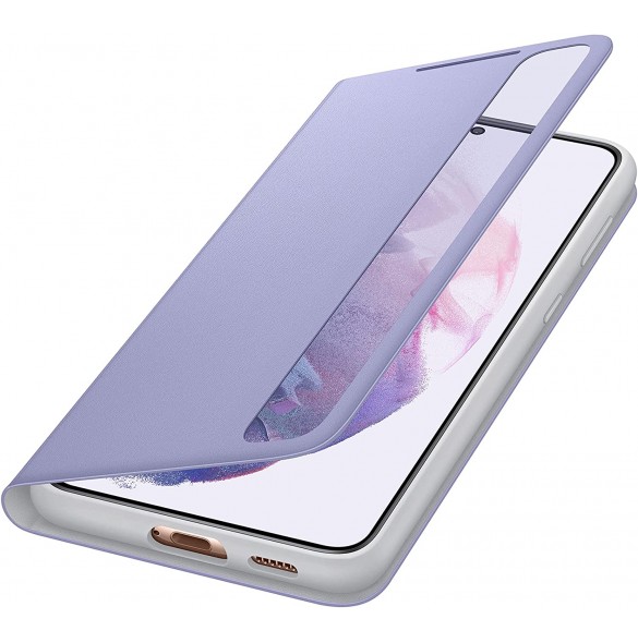 Samsung EF-ZG996CVE Clear View Skal till Galaxy S21 Plus - Lila