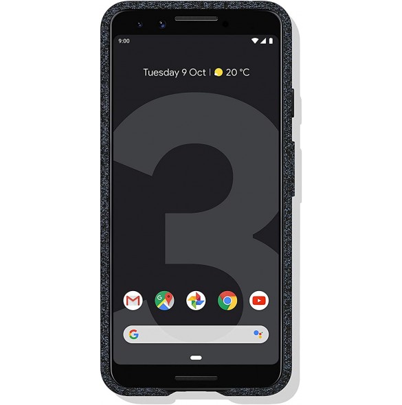 Google GA00488 Case Cover Fabric Skal till Google Pixel 3 - Blå