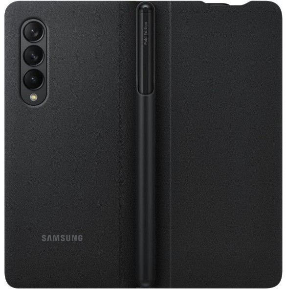 Samsung EF-FF92PCBE Flip Case with Pen Till Galaxy Z FOLD3 5G - Black
