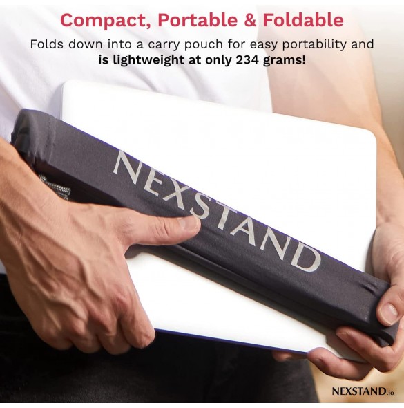 NEXSTAND K2 Laptop Stand, Foldable Laptop Holder, MacBook, Laptop 10-17 Inch