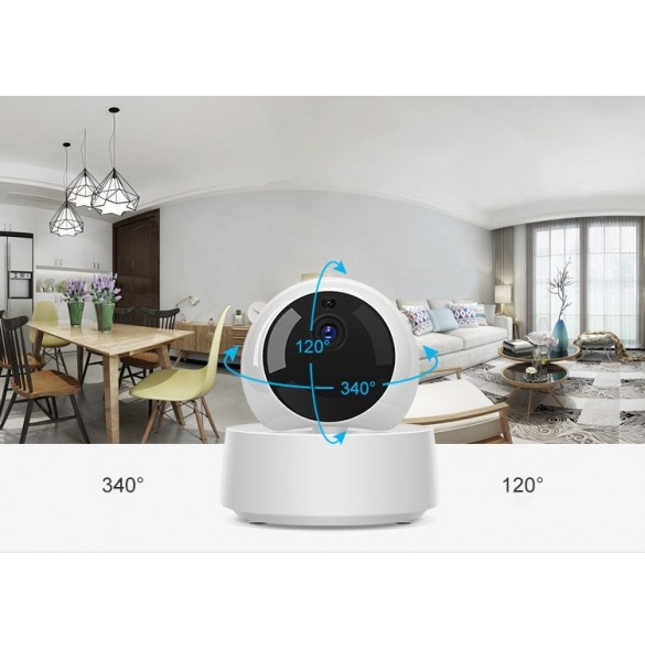 Sonoff GK-200MP2-B Wi-Fi Wireless IP Security Camera (340° pan x 120° tilt) Full HD 1080P