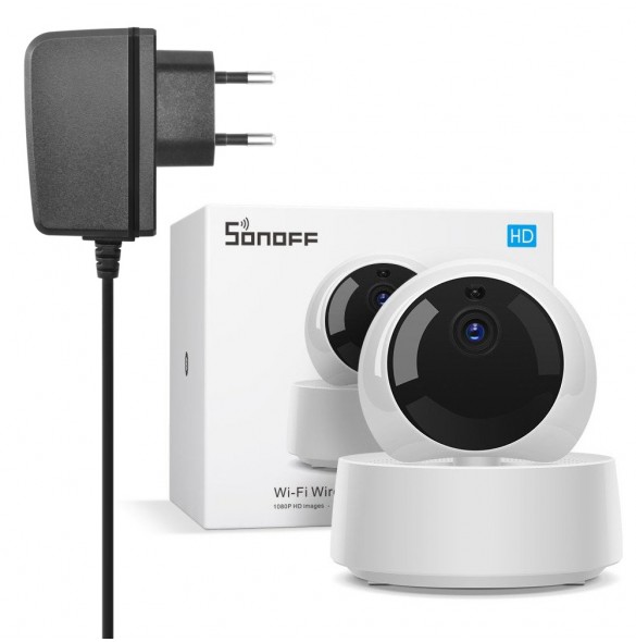 Sonoff GK-200MP2-B Wi-Fi Wireless IP Security Camera (340° pan x 120° tilt) Full HD 1080P