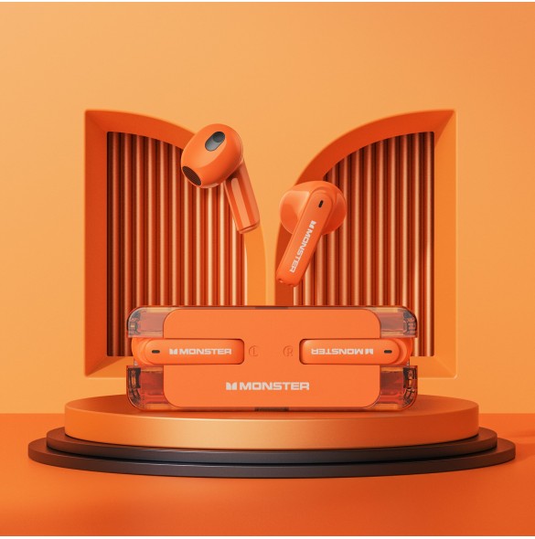 Monster XKT08 TWS Wireless Headset Orange
