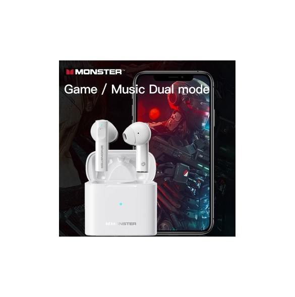 Monster XKT03 TWS Wireless Headset White