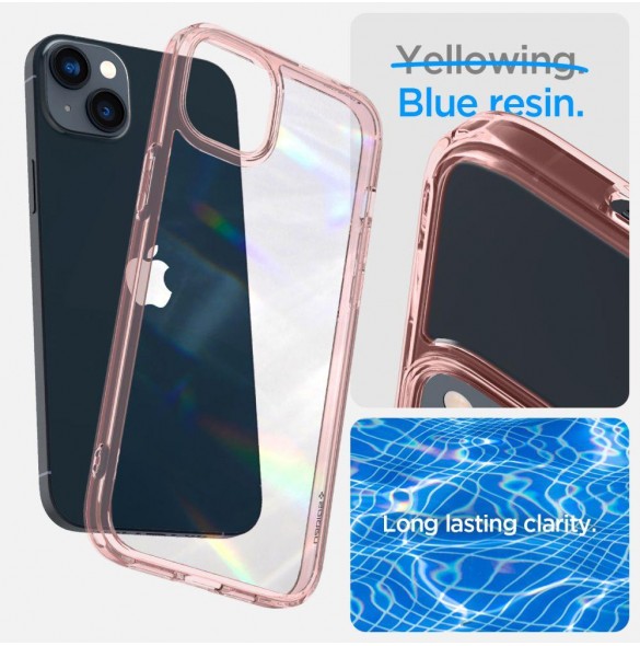 Spigen ULTRA HYBRID IPHONE 14 ROSE CRYSTAL