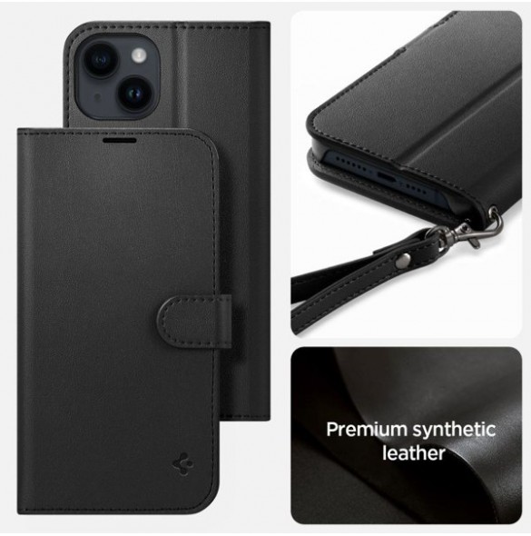 Spigen WALLET S IPHONE 14 BLACK
