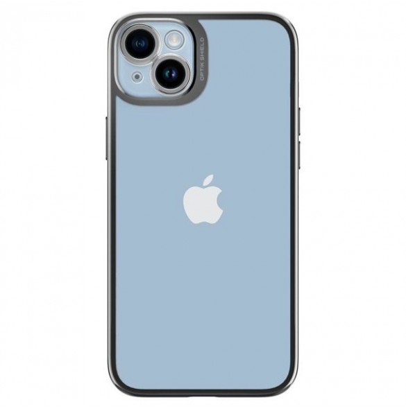 Spigen OPTIK CRYSTAL IPHONE 14 CHROME GRAY