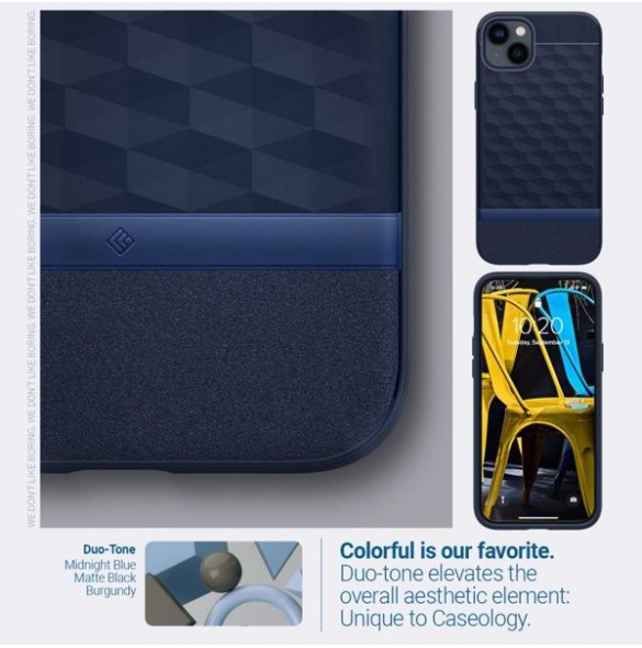 CASEOLOGY PARALLAX MAG MAGSAFE IPHONE 14 MIDNIGHT BLUE