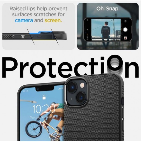 Spigen LIQUID AIR IPHONE 14 MATTE BLACK