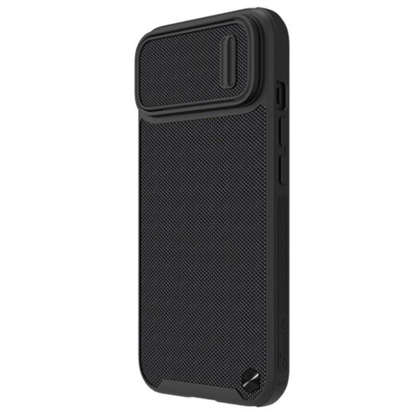 Nillkin Textured S Case for iPhone 14 armored case with camera cover black