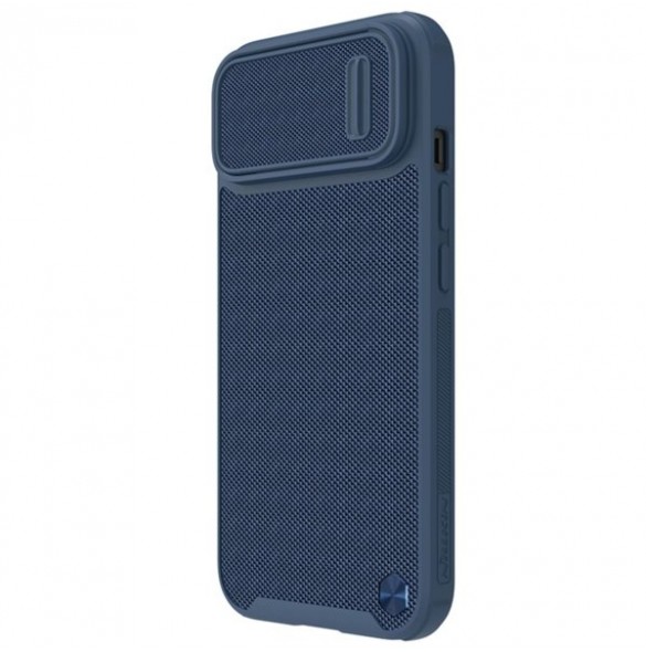 Nillkin Textured S Case iPhone 14 armored case with camera cover blue