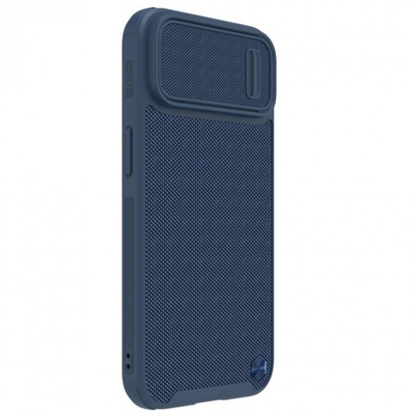 Nillkin Textured S Case iPhone 14 armored case with camera cover blue