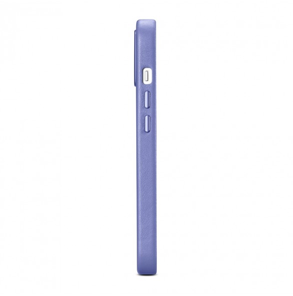 iCarer Case Leather Case Cover for iPhone 14 Light Purple