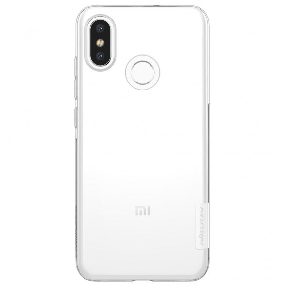 Genomskinligt och väldigt snyggt skydd till Xiaomi Mi 8.