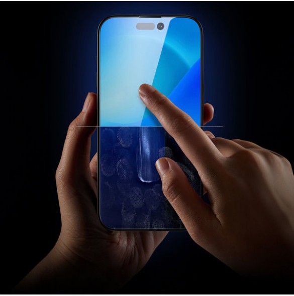 Baseus Privacy Tempered Glass for iPhone 14 / 13 Pro / 13 Full Screen 0.4mm Privacy Filter Anti Spy + Mounting Kit