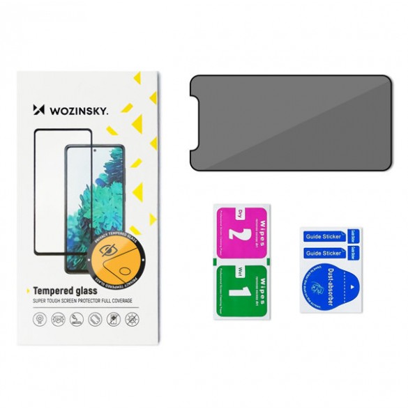 Wozinsky Privacy Glass Tempered Glass for iPhone 13/13 Pro with Anti Spy Privatizing Filter