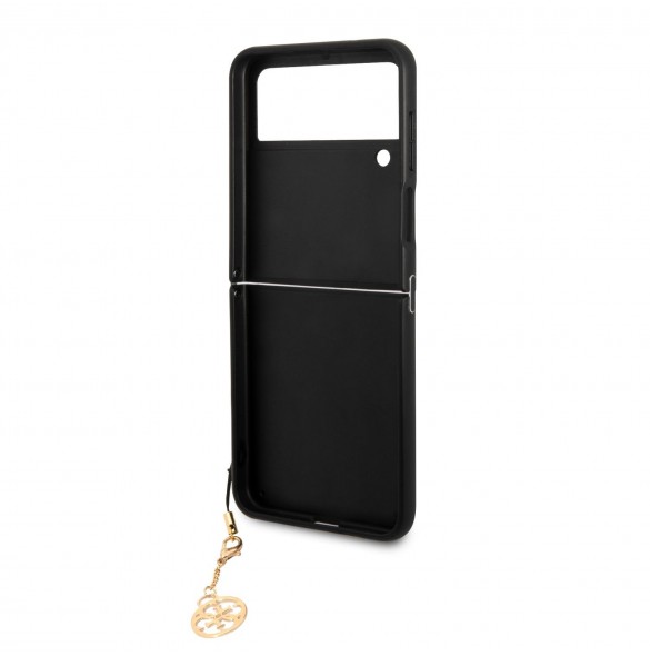 Guess 4G Charms Case for Samsung Galaxy Z Flip 4 Brown