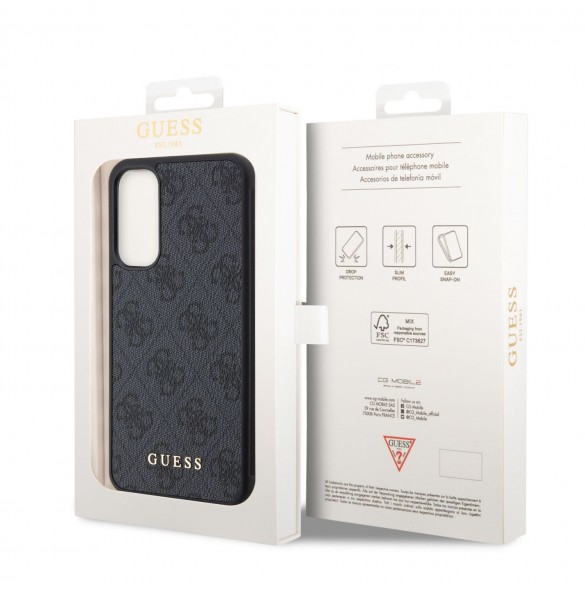 Guess 4G Case for Samsung Galaxy A34 5G Grey