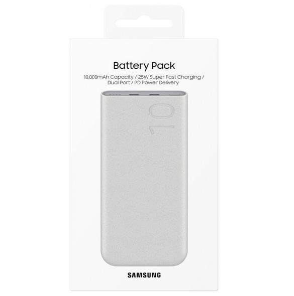 Samsung FastCharge Powerbank 2x USB-C 25W 10000mAh Beige