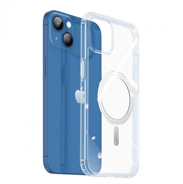 Dux Ducis Clin magnetic case for iPhone 14 / 13 compatible with MagSafe transparent