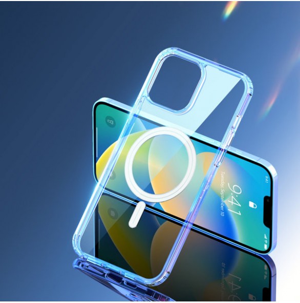 Dux Ducis Clin magnetic case for iPhone 14 / 13 compatible with MagSafe transparent