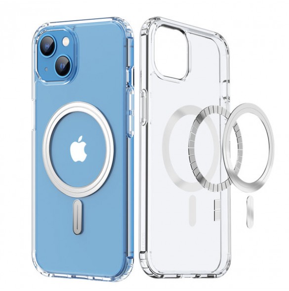 Dux Ducis Clin magnetic case for iPhone 14 / 13 compatible with MagSafe transparent